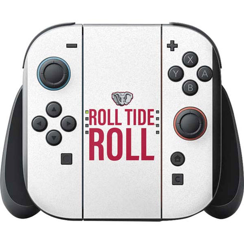 University of Alabama Crimson Roll Tide Nintendo Switch 2 (2025) with Joy-Con Skin