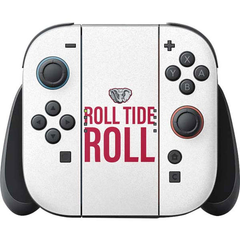 University of Alabama Crimson Roll Tide Nintendo Switch 2 (2025) Joy-Con Controller Skin