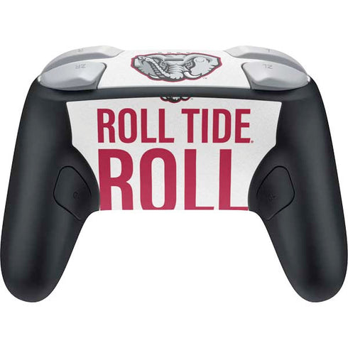University of Alabama Crimson Roll Tide Nintendo Switch 2 (2025) Pro Controller Skin