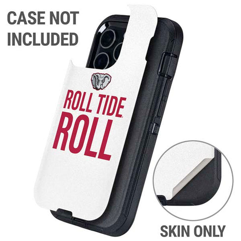 University of Alabama Crimson Roll Tide Otterbox Defender iPhone Skin