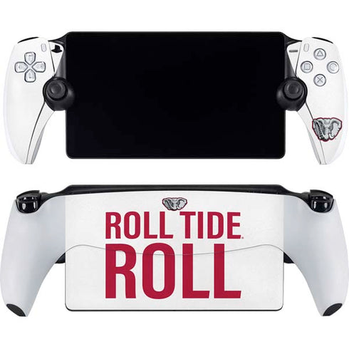 University of Alabama Crimson Roll Tide PlayStation Portal Remote Player Skin