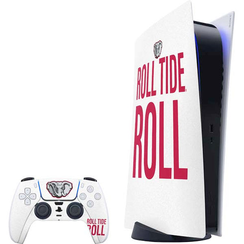 University of Alabama Crimson Roll Tide PlayStation PS5 Skins