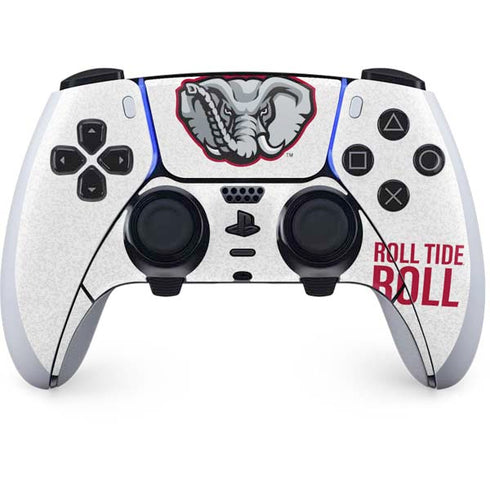University of Alabama Crimson Roll Tide PS5 DualSense Edge Pro Controller Skin