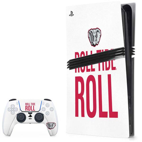 University of Alabama Crimson Roll Tide PlayStation PS5 Skins