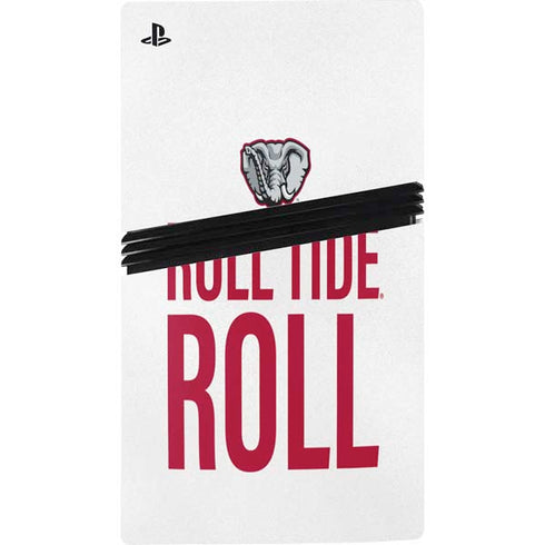 University of Alabama Crimson Roll Tide PS5 Pro Console Skin