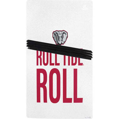 University of Alabama Crimson Roll Tide PS5 Pro Console Skin