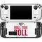 University of Alabama Crimson Roll Tide Steam Deck Handheld Gaming Computer OLED Skin