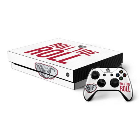 University of Alabama Crimson Roll Tide Xbox One Skins