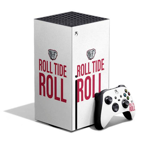 University of Alabama Crimson Roll Tide Xbox Series X Bundle Skin