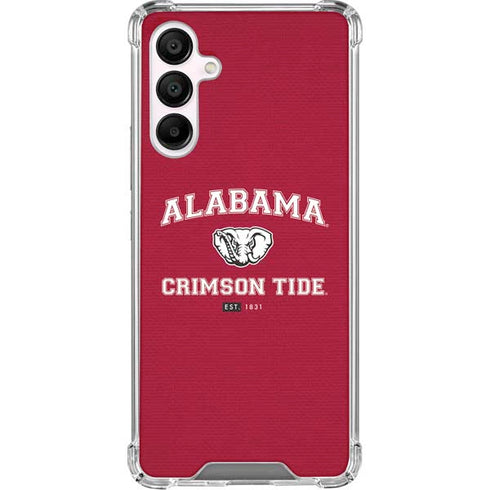 University of Alabama Crimson Tide Basketball Galaxy A16 5G Clear Case