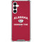 University of Alabama Crimson Tide Basketball Galaxy A16 5G Clear Case