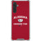 University of Alabama Crimson Tide Basketball Galaxy A17 Clear Case