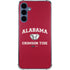 University of Alabama Crimson Tide Basketball Galaxy A35 5G Clear Case