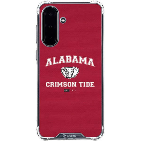 University of Alabama Crimson Tide Basketball Galaxy A36 5G Clear Case