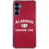 University of Alabama Crimson Tide Basketball Galaxy A55 5G Clear Case
