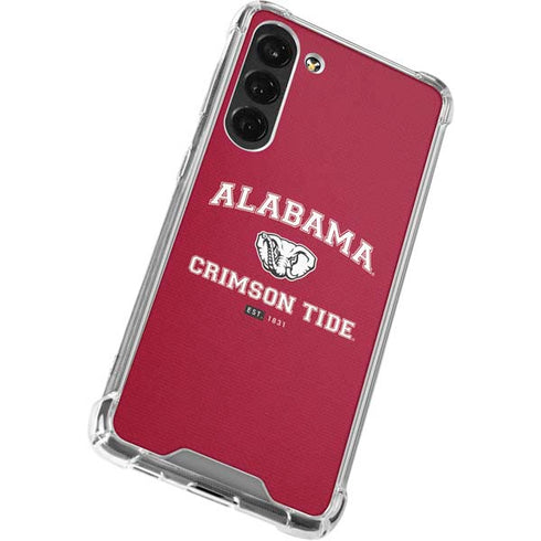 University of Alabama Crimson Tide Basketball Galaxy S24 FE Clear Case