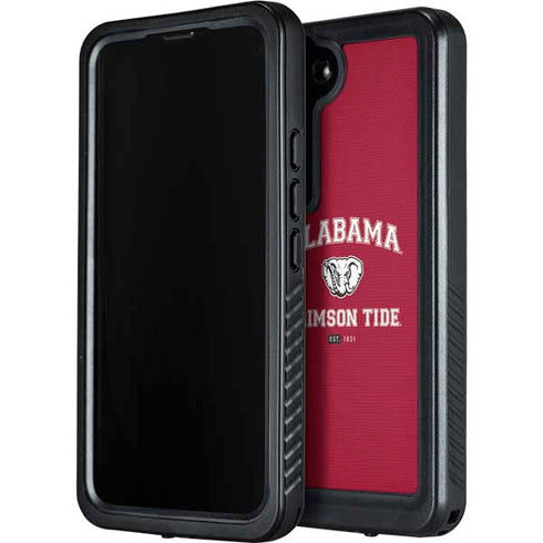 University of Alabama Crimson Tide Basketball Galaxy S24 Plus Waterproof Case