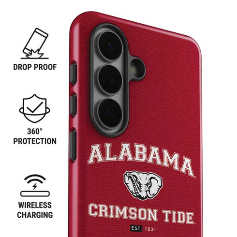 University of Alabama Crimson Tide Basketball Galaxy S26 Plus Impact Case