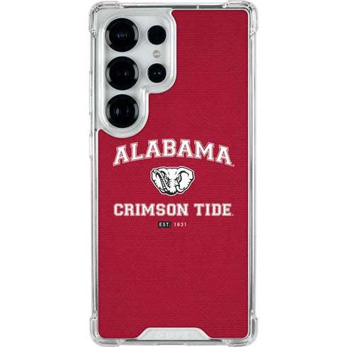 University of Alabama Crimson Tide Basketball Galaxy S26 Ultra Clear Case