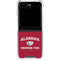 University of Alabama Crimson Tide Basketball Galaxy Z Flip6 Clear Case