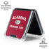 University of Alabama Crimson Tide Basketball Galaxy Z Flip6 Clear Case