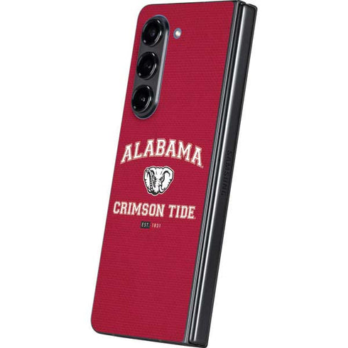 University of Alabama Crimson Tide Basketball Galaxy Z Fold5 5G Skin