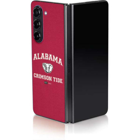 University of Alabama Crimson Tide Basketball Galaxy Z Fold5 5G Skin