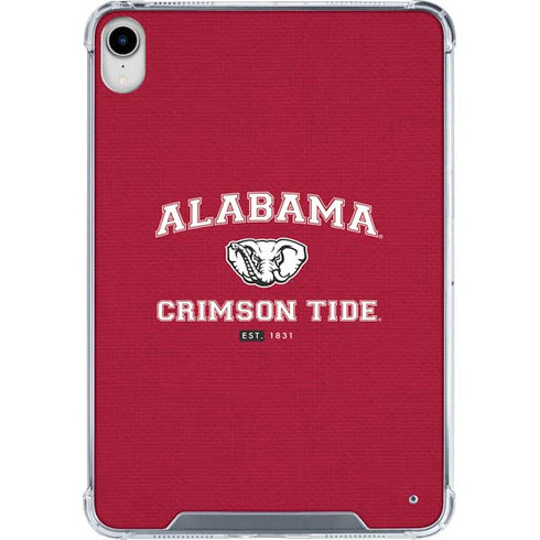 University of Alabama Crimson Tide Basketball iPad 11th Gen (2025) Clear Case
