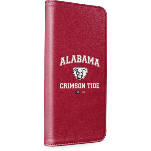 University of Alabama Crimson Tide Basketball iPhone 15 Folio Case