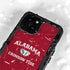 University of Alabama Crimson Tide Basketball iPhone 15 Plus Waterproof Case