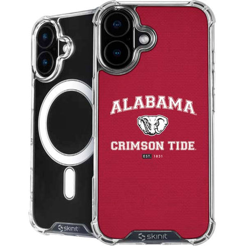 University of Alabama Crimson Tide Basketball iPhone 16 Plus MagSafe Case
