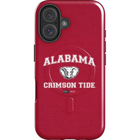 University of Alabama Crimson Tide Basketball iPhone 16 Plus Magsafe Impact Case