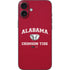 University of Alabama Crimson Tide Basketball iPhone 16 Plus Skin