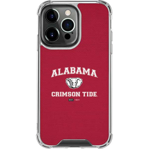 University of Alabama Crimson Tide Basketball iPhone 16 Pro Clear Case