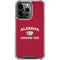 University of Alabama Crimson Tide Basketball iPhone 16 Pro Clear Case