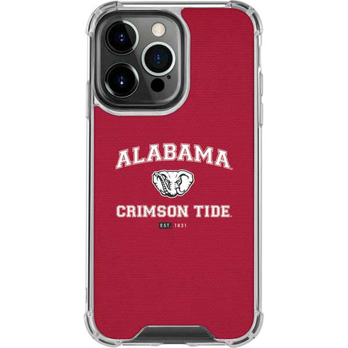 University of Alabama Crimson Tide Basketball iPhone 16 Pro Max Clear Case