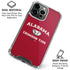 University of Alabama Crimson Tide Basketball iPhone 16 Pro Max Clear Case