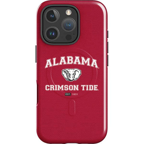 University of Alabama Crimson Tide Basketball iPhone 16 Pro Max Magsafe Impact Case