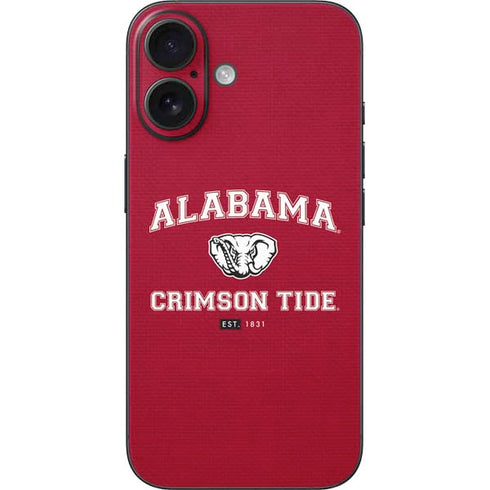 University of Alabama Crimson Tide Basketball iPhone 16 Skin
