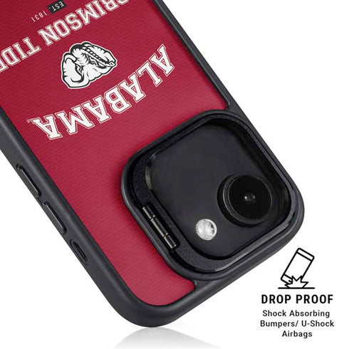 University of Alabama Crimson Tide Basketball iPhone 16e Kickstand Case