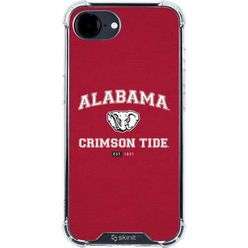 University of Alabama Crimson Tide Basketball iPhone 16e Clear Case