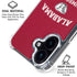 University of Alabama Crimson Tide Basketball iPhone 17 Clear Case