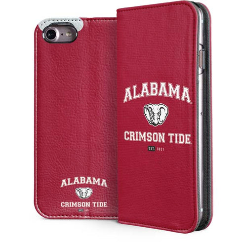 University of Alabama Crimson Tide Basketball iPhone 7 Folio Case