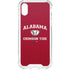 University of Alabama Crimson Tide Basketball iPhone XS Clear Case