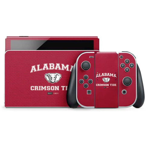 University of Alabama Crimson Tide Basketball Nintendo Skins