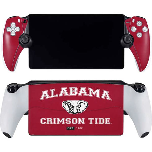 University of Alabama Crimson Tide Basketball PlayStation Portal Remote Player Skin