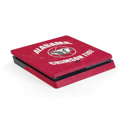 University of Alabama Crimson Tide Basketball PS4 Slim Skin