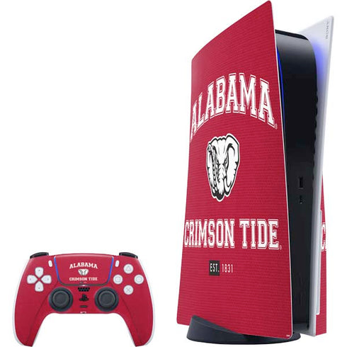 University of Alabama Crimson Tide Basketball PlayStation PS5 Skins