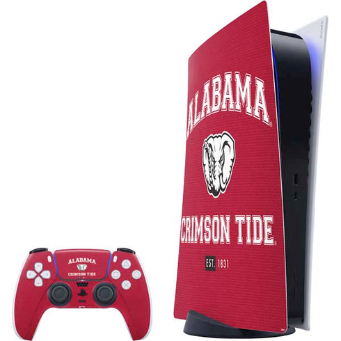 University of Alabama Crimson Tide Basketball PlayStation PS5 Skins
