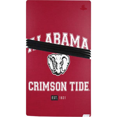 University of Alabama Crimson Tide Basketball PS5 Pro Bundle Skin